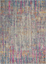 2’ X 3’ Ivory Abstract Striations Scatter Rug