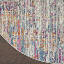 2’ X 3’ Ivory Abstract Striations Scatter Rug