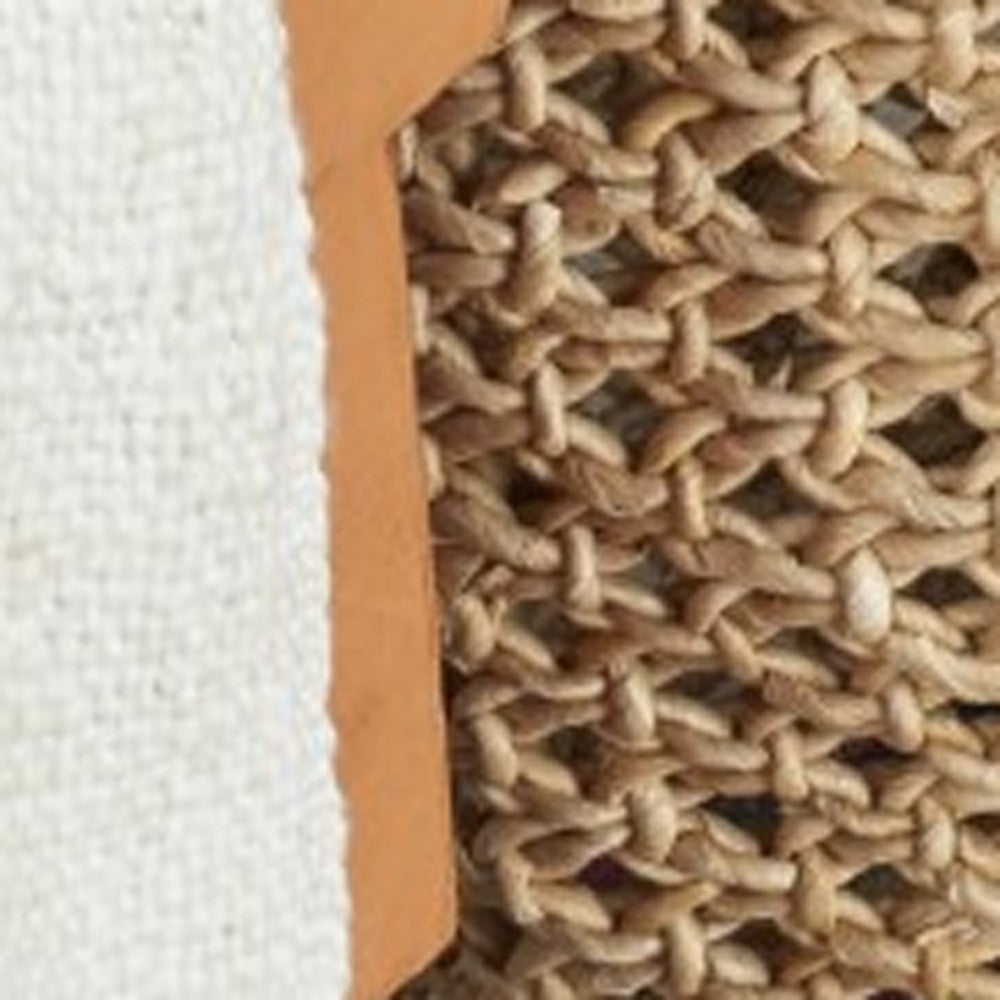 2’ X 3’ Ivory Abstract Striations Scatter Rug