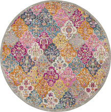 2’ X 3’ Muted Brights Floral Diamond Scatter Rug