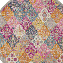 2’ X 3’ Muted Brights Floral Diamond Scatter Rug