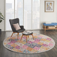 2’ X 3’ Muted Brights Floral Diamond Scatter Rug