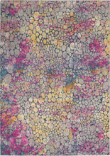 2’ X 6’ Yellow And Pink Coral Reef Runner Rug