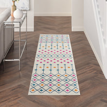 2’ X 3’ Ivory Jewels Geometric Scatter Rug