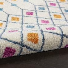 2’ X 3’ Ivory Jewels Geometric Scatter Rug