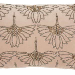 Brilliant Blush Pink Lumbar Pillow