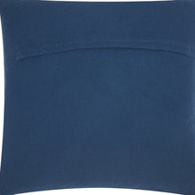 波西米亞風靛藍紋理人字形抱枕