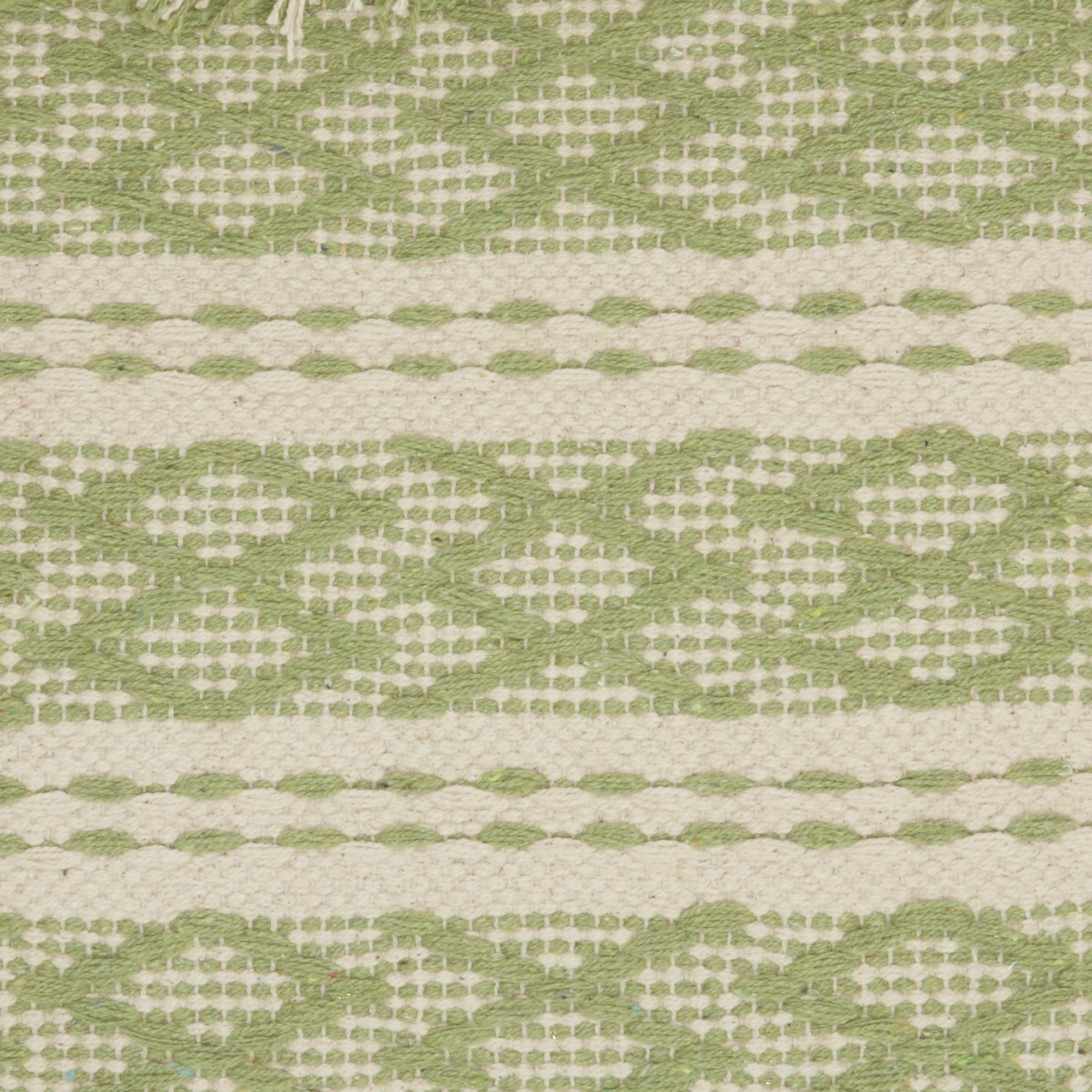 Sage And Ivory Textured Throw Pillow