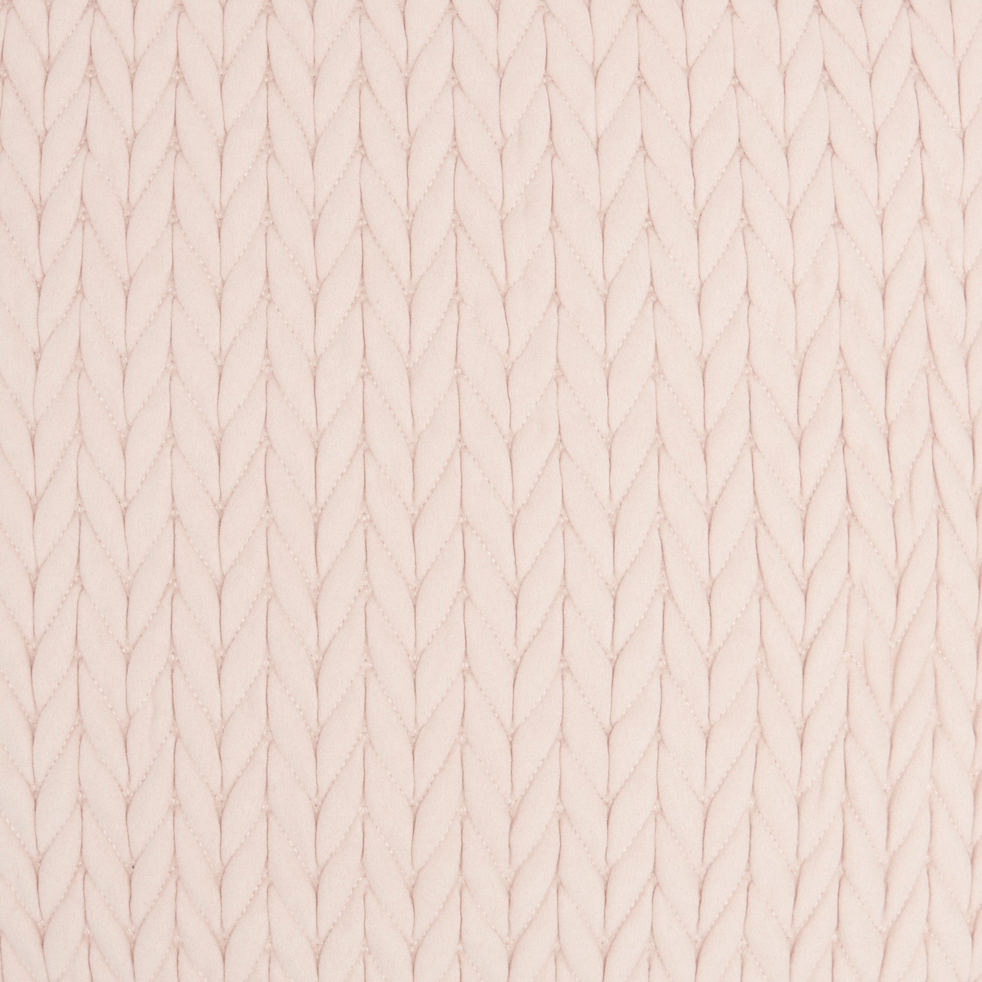 淺粉色 V 形編織抱枕