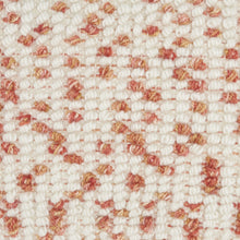 Peach Dotted Lumbar Pillow