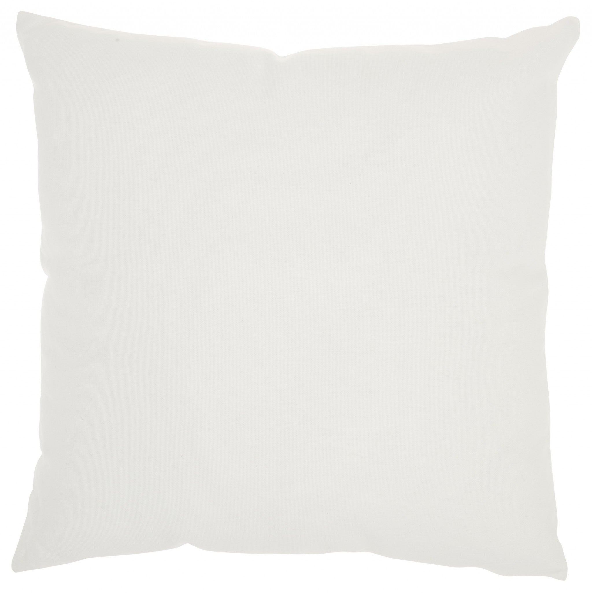 Green And Ivory Tropical Leaves Throw Pillow