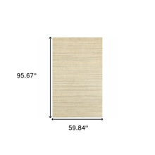 4’ X 6’ Two-Toned Beige And Grayarea Rug