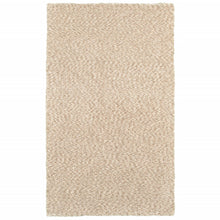 7’ X 10’ Modern Soft Tan Indoor Area Rug