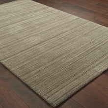 3’ X 8’ Two-Toned Brown And Beige Indoor Runner Rug