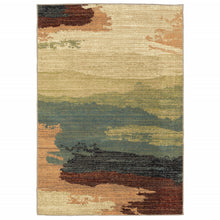 2’ X 8’ Modern Abstract  Indoor Runner Rug