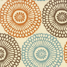 2’X8’ Beige And Blue Medallion Indoor Outdoor Runner Rug