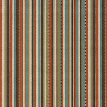 2’X8’ Green And Brown Striped Indoor Outdoor Runner Rug