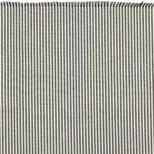 Set Of Eight Leaf Green Stripe Napkins