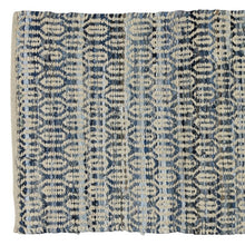 5’ X 8’ Blue And Gray Ogee Area Rug
