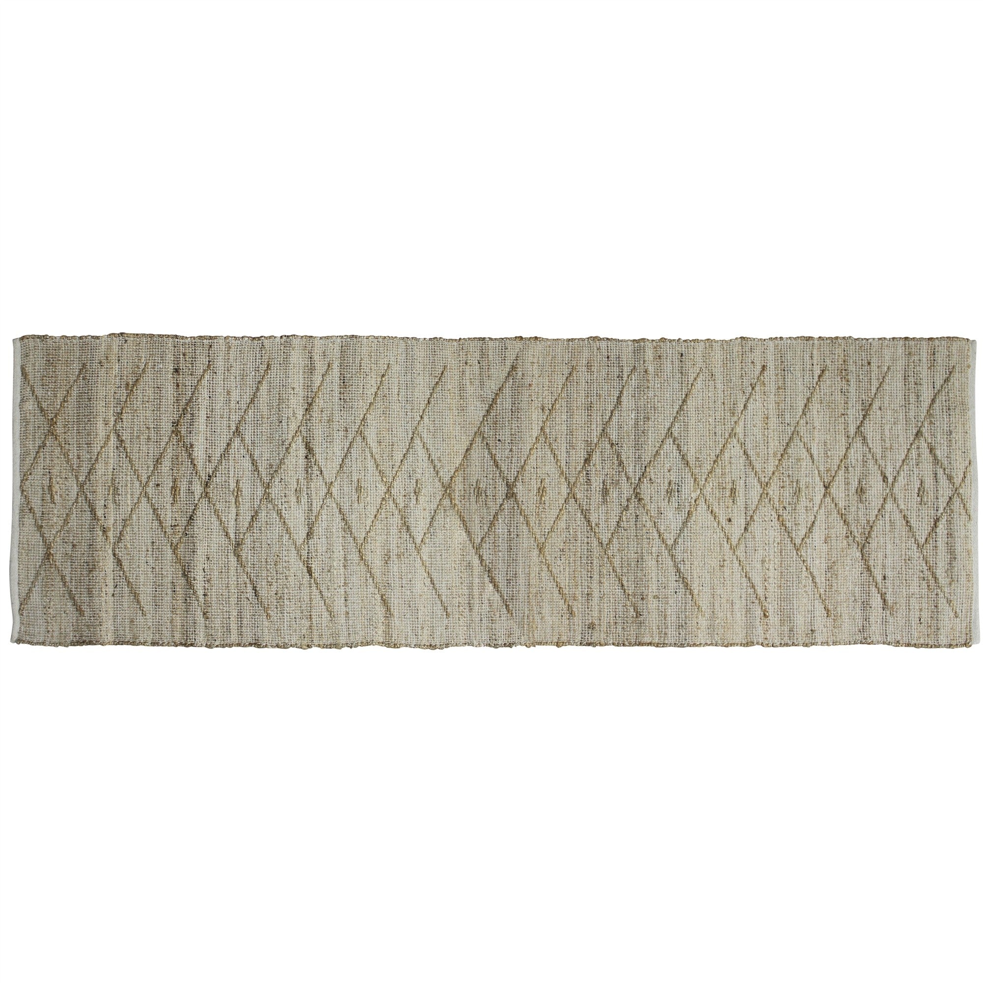 4’ X 6’ Beige Distressed Tribal Area Rug