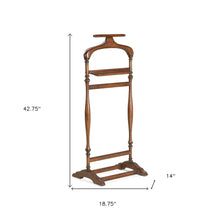 Judson Plantation Cherry Valet Stand