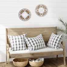 Rustic Two Tone Round Wall Decor
