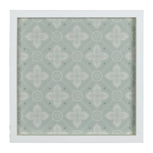 Framed Beige And Green Wall Art