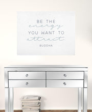 Farmhouse Style Be The Energy Quote Wall Decor