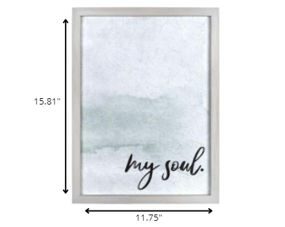 My Soul Framed Wall Art