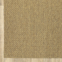 2’X8’ Solid Tan Indoor Outdoor Runner Rug