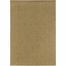 2’X8’ Solid Tan Indoor Outdoor Runner Rug