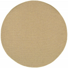 2’X8’ Solid Sand Beige Indoor Outdoor Runner Rug