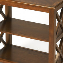 Vance Olive Ash Burl Bookcase