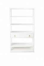 Lark White Bookshelf