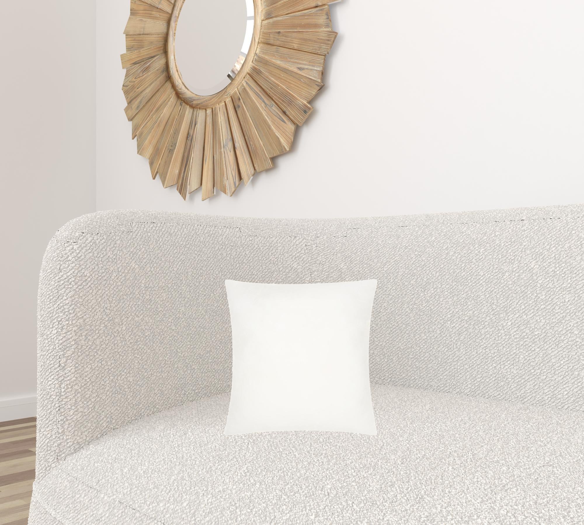 Inserto de almohada cuadrado blanco Choice de 14" X 14"