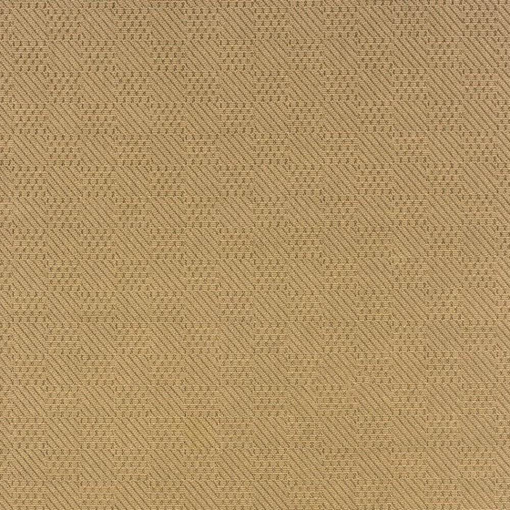 2’X8’ Beige And Red Plain Indoor Outdoor Runner Rug