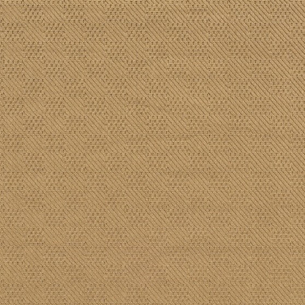 Beige And Black Plain Indoor Outdoor Runner Rug - 2’ x 8’