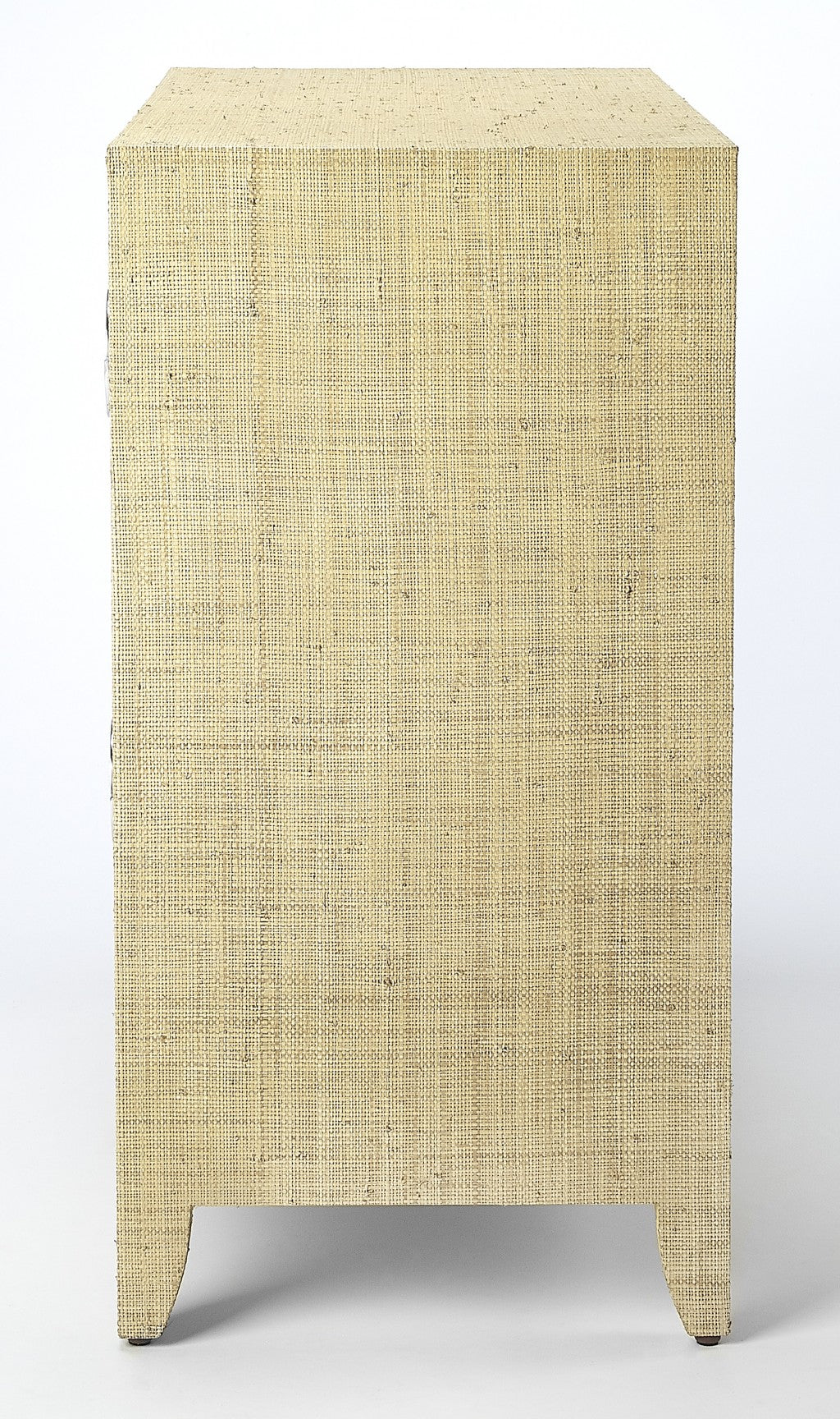 34" Beige Manufactured Wood Four Drawer Standard Chest