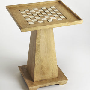 Updated Natural Wood Game Table