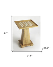 更新的天然木遊戲桌