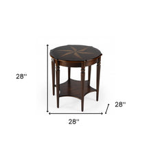 Traditional Cherry Accent Table