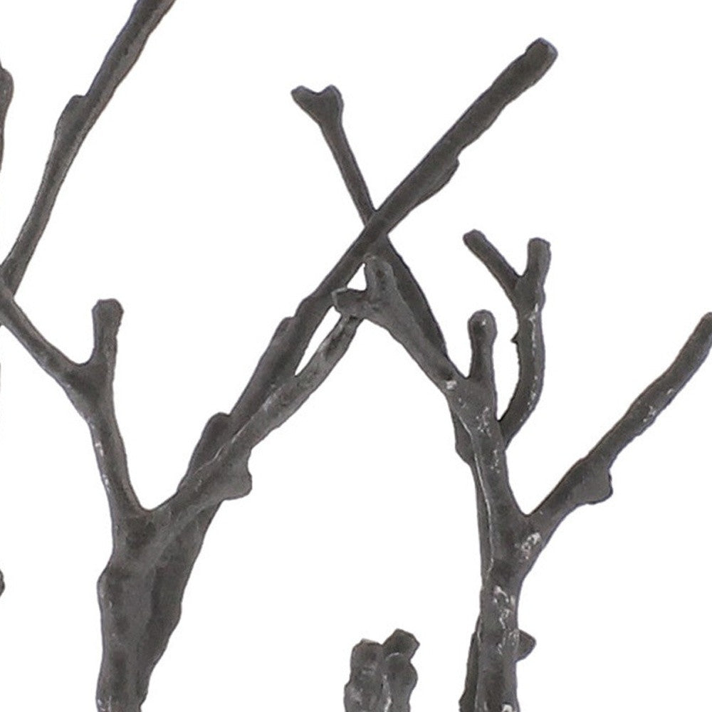 Wide Metal Branches Sculpture