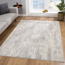 3’ X 5’ Gray Metro Modern Abstract Area Rug