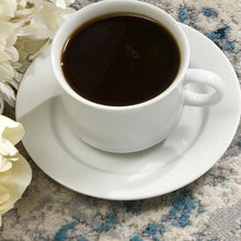 3’ X 5’ Blue And Ivory Abstract Strokes Area Rug