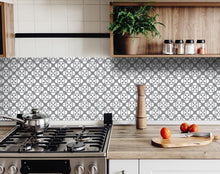 Light Gray And White Coli Peel And Stick Tiles - 4