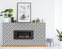 Dark Gray And White Coli Peel And Stick Tiles - 4