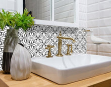 Black And White Silo Peel And Stick Removable Tiles - 4