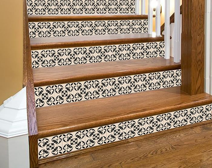 Mini Orchid Peel And Stick Removable Tiles - 4" x 4"