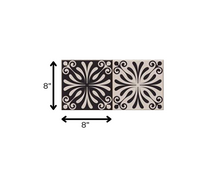 Cinnamon Swirl Peel And Stick Removable Tiles - 4