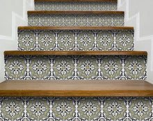 Vintage Sage Medallion Peel And Stick Removable Tiles - 4